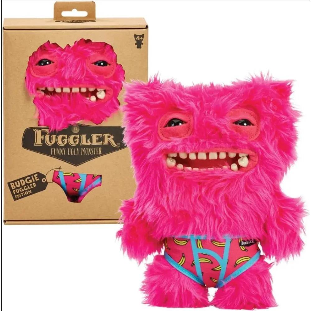 Fuggler Ugly Teeth Monster Plush Toys, Funny Vacay Vibes Underwear Series Stuffed Animals