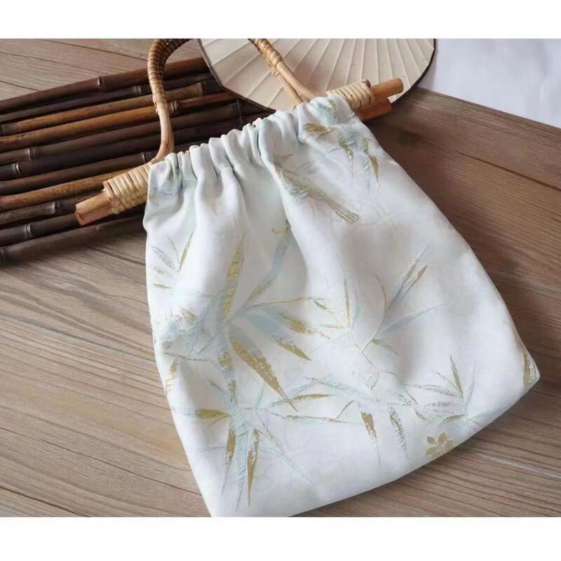 REWELL New Chinese Style Embroidered Wooden Handbag
