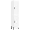 VidaXL Highboard White 34.5x34x180 Cm Engineered Wood 3200457