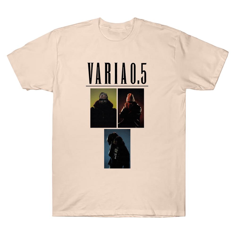 Odetari VARIA 0.5 T-shirts Fashion Vintage Aesthetic T Shirt New Cotton Tees Women Men Short Sleeve Top Summer Clothes