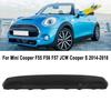 51117337791 Front Grille Number Plate Cover Black Under Grille Panel for BMW Mini Cooper F55 F56 F57 JCW Cooper S 2014-2018