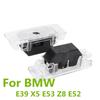 2-4Pcs LED Car Door Welcome Light Warning Light Projector Is Suitable For BMW X5 E53 Z8 E52 E39 Interior Lighting Accesories.