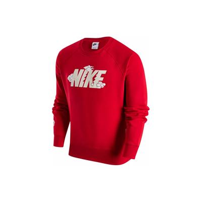 Nike FW23 Jahr des Drachen CNY Serie Logo Fleece Crewneck Sweatshirt Kinder Tops University-Rot FZ6374-657