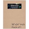 Eduway A2 18X24 Inch Mdf Board Wood Sheet For Mandala , Lippan, Resin Art & Craft, 4Mm Thick, Pack Of 1 - Premium Cardbo