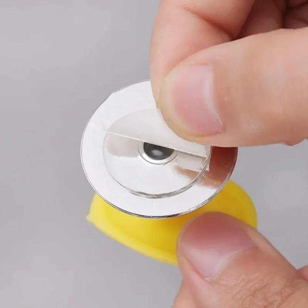 Fashionable Colored Heart Shape Toilet Closestool Water Tank Push Switch Assistant Cabinet Or Door Drawer Auxiliary Buttondevice