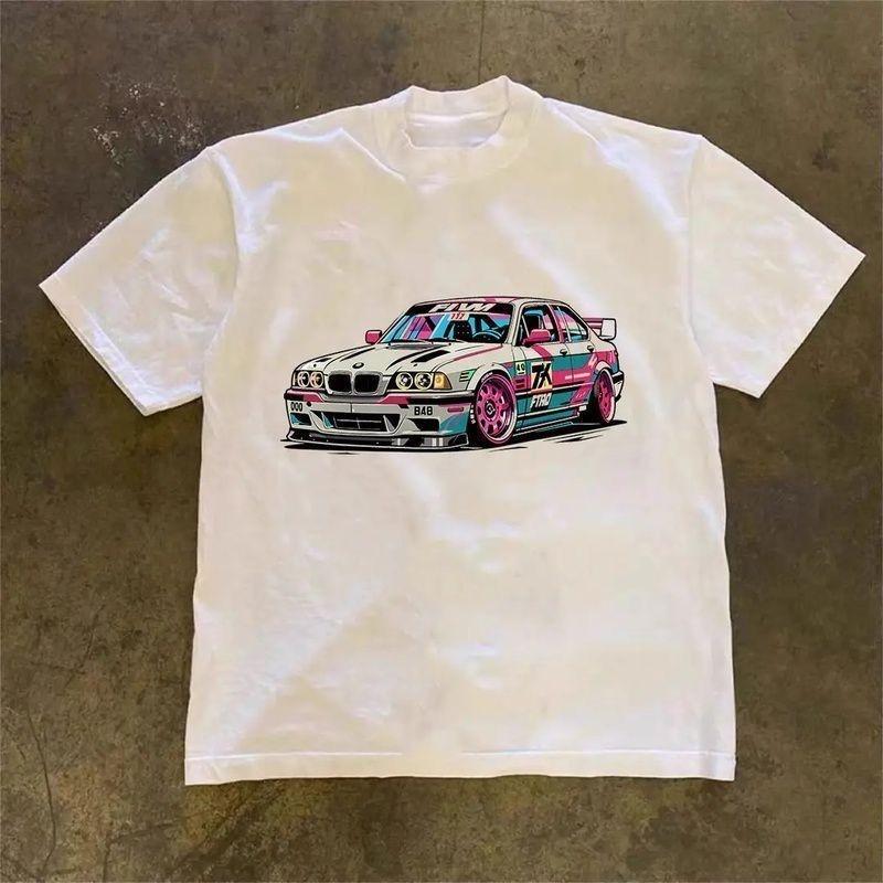 Mens Clothing 2026 SpringSummer Fashion Cotton Gesture Pattern Printed Tshirt Outdoor Daily Short Sleeve Round Neck Tshirt