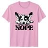 Sleeping Puppy Nope TShirt Chihuahua Dogs Christmas Gift For Him And Her
