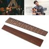 17 Frets 23 Inches Ukulele Rosewood Fretboard Fingerboard Ukulele DIY Accessory Parts for Stringed Ukulele Instruments