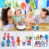 12pcs Mini Trolls Figures Set Party Supplies for Kids Birthday Party Decoration