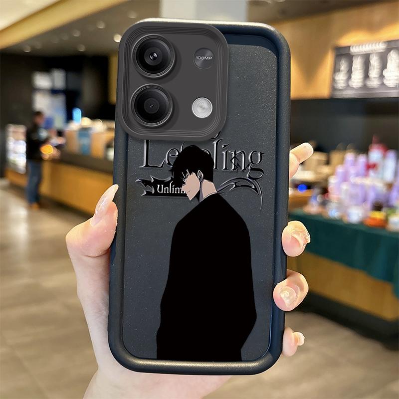 Anime S-Solo Leveling TPU Handyhülle für Redmi Note 13 12 Pro Plus 5G Note 13 12 11 10 9 Pro 12C 10C 9C A2 A1 Stoßfeste Hülle
