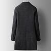 Autumn and Winter New Slim-fit Medium and Long Coat Men's Coat