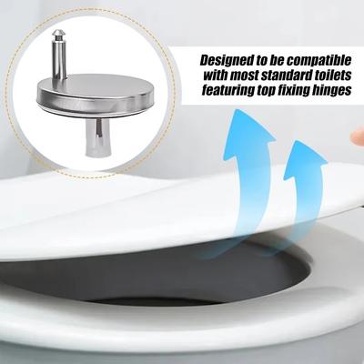 Stainless Steel Toilet Seat Connector Bathroom Hardware Replacement Toilet Seat Bolts and Screws Furniture Hardware Accessories