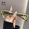 Colorful Cat Eye Reading Glasses for Women Blue Light Blocking Large Frame Presbyopia Eyeglasses with Diopter +1.0 To +4.0