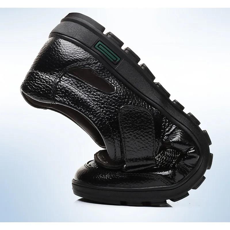 Klasické vysoce kvalitní sandály z hovězí kůže letní venkovní ručně vyráběné pánské sandály móda pohodlné pánské plážové duté kožené boty