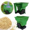 Easy Crank Handheld Spreader Even Dispersal Multipurpose Dispenser  Lawn Maintenance