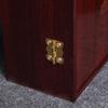 Piano Red Wine Gift Box - Rosewood Imitation, Two-Piece, Customizable Logo