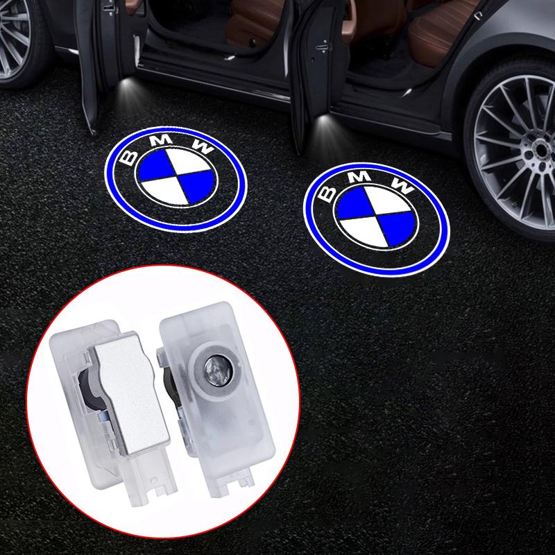 2Pcs For BMW X1-X6 Series E81 E82 E87 E88 F20 F21 20-18 Projector G11 G12 G30 G31 Car LED Welcome Light Is Suitable Accessory