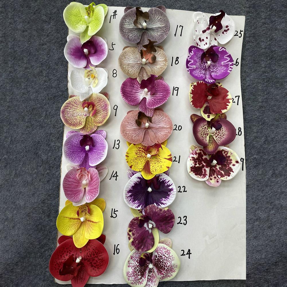 Decoración de orquídeas mariposa artificiales Detalles del diseño