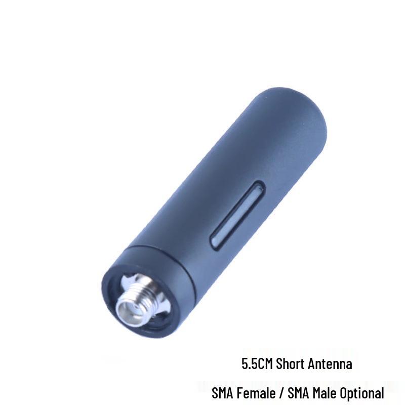 

5.5CM Mini Walkie-Talkie Antenna - Compatible with Baofeng, QuanSheng, Lingtong, TYT, RuYiTong, EDEO Handheld Radios SMA Male