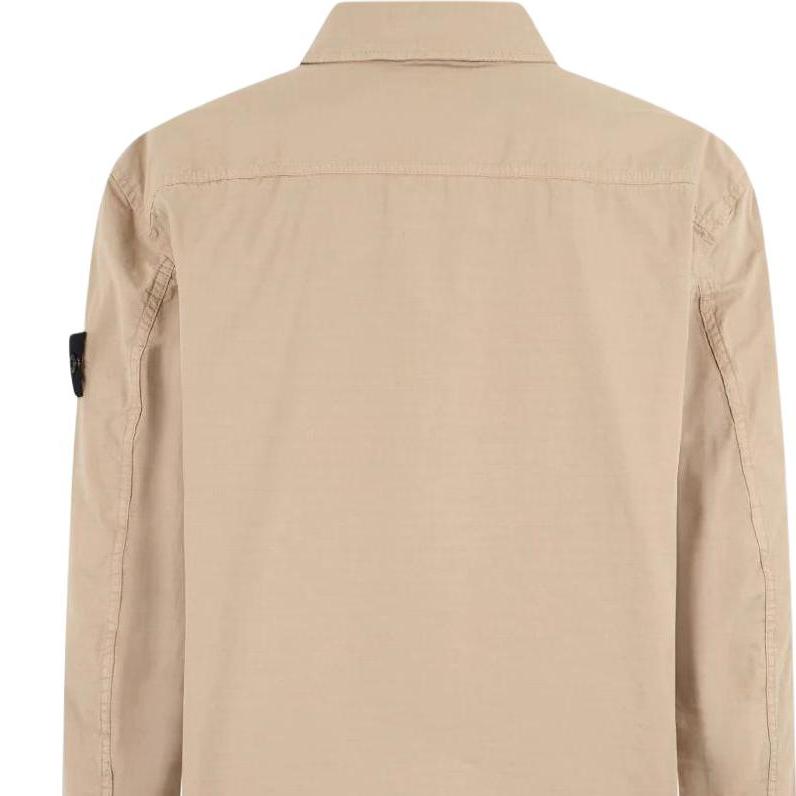 Stone Island Zip Long Sleeve Pocket Shirt Men shirts L1S151200005S0298-V009A