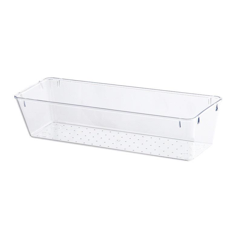 Acrylic Shelf Set with Cosmetic Organizer and Dorm Drawer Divider