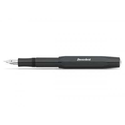 Kaweco Fountain Pen M Medium Skyline Sports SSFP-BK Black Regular Import Product Body Size: 106mmx14mmCartridge Fountain Pen10g