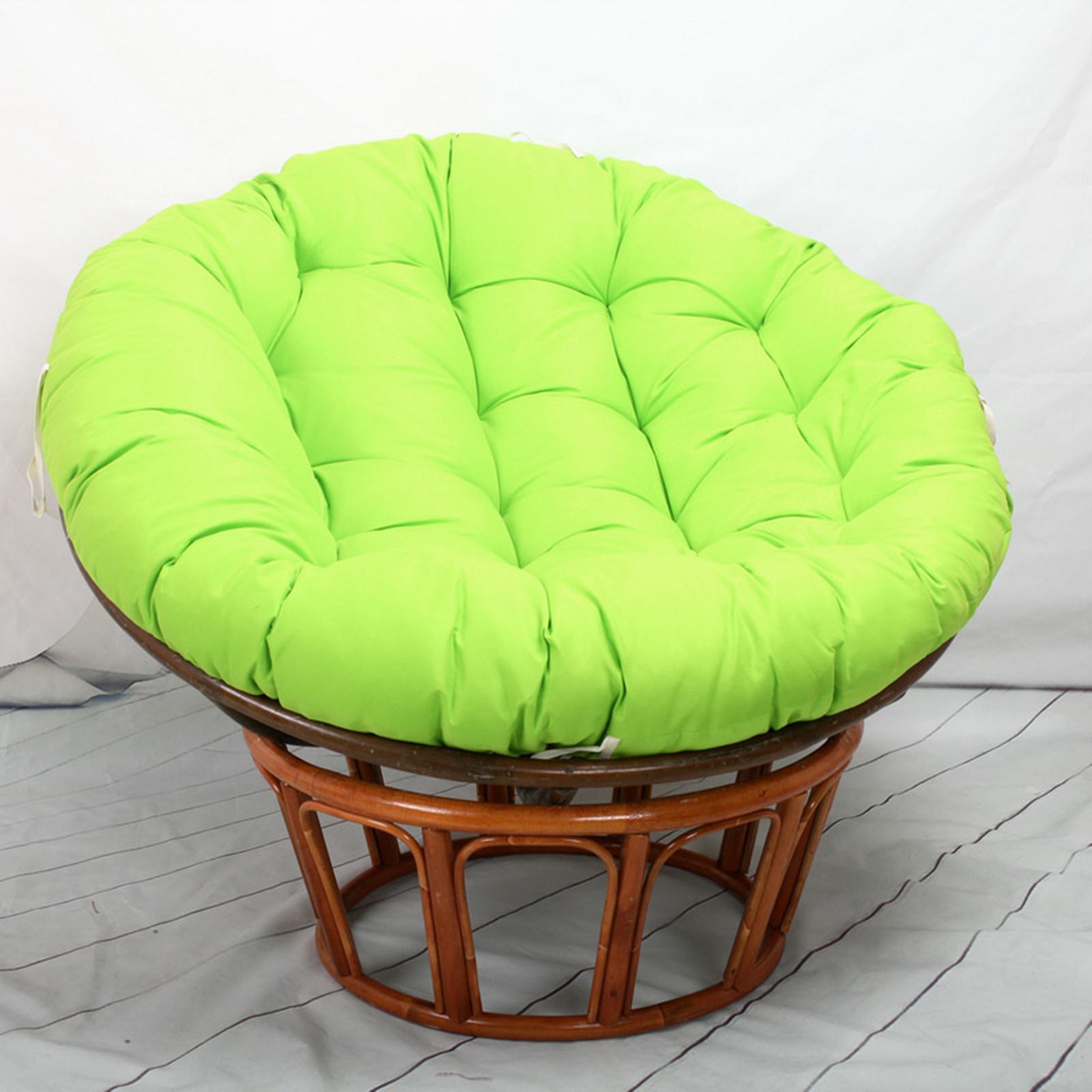 

Swing Hanging Basket Seat Round Filling Cushion,Rattan Chair Pad Garden Basket Indoor Outdoor Relax Sofa Cushion,Home Accessorie 60x60CM зелений
