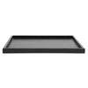 Rectangle Shape Solid Rectangular Natural Wood Serving Tray Multi Use for Tea Coffee Snacks Meals