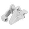 2 Pcs Boat Gate Latch Nylon Secure Closure Pontoon Gate Latch Replacement Kit for 1 Inch and 1 1/4 I