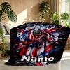 Custom Name Personalized Club Deportivo Guadalajara Print Blanket, Home Decor, Bedroom, Sofa, Camping, Couch, Gifts for Birthday ChristmasEnthusiasts