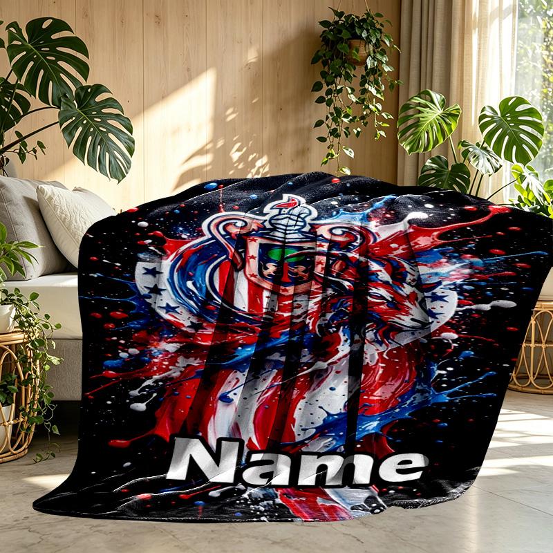 Custom Name Personalized Club Deportivo Guadalajara Print Blanket, Home Decor, Bedroom, Sofa, Camping, Couch, Gifts for Birthday ChristmasEnthusiasts