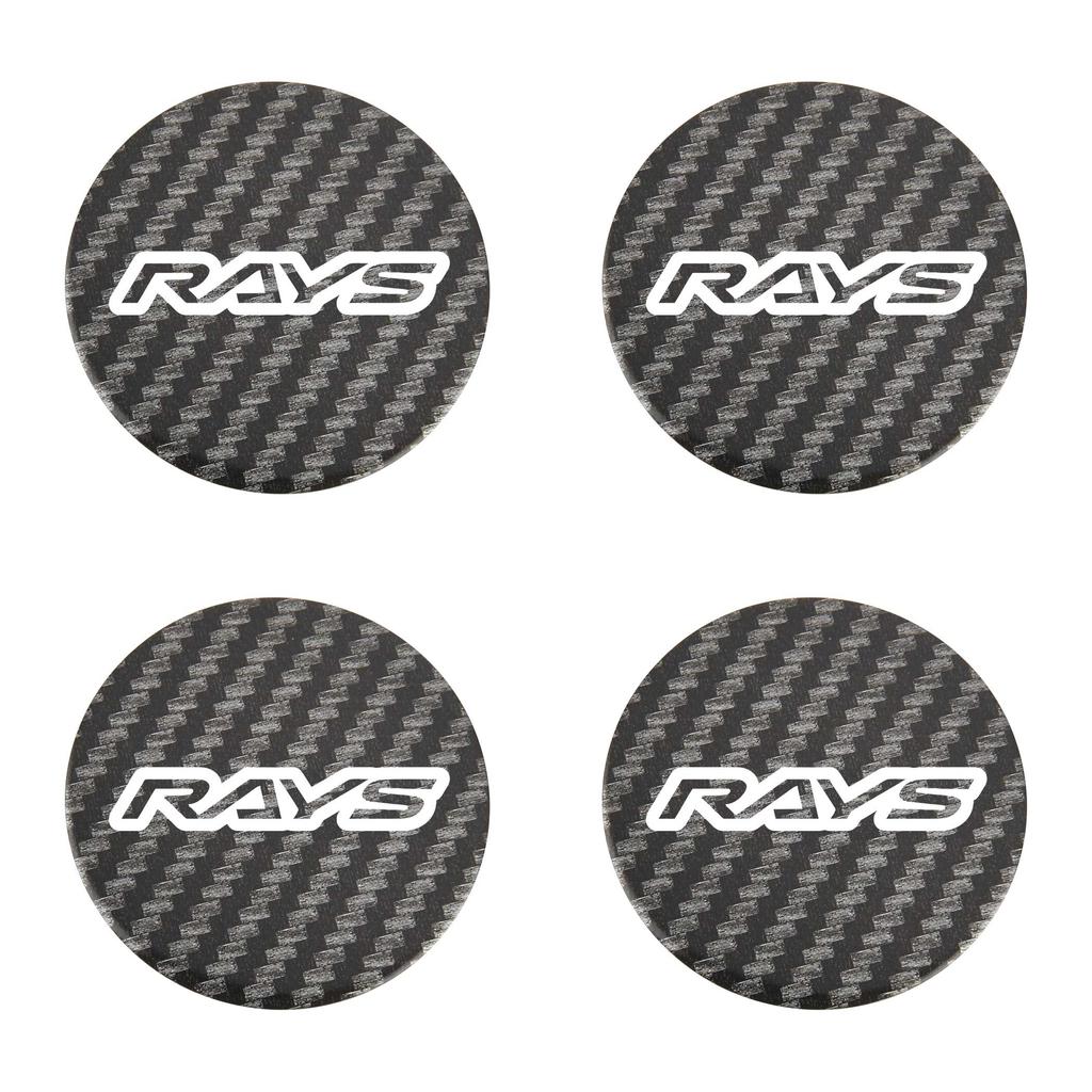 JDM Car Styling 45MM Wheel Center Emblem 50MM VOLK RAYS Logo 56MM Sport Rim Cap Stickers 60MM Wheel Cover Hub Badge Gram 65MM