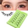 7 Pairs Faux Mink Manga Anime Lashes Japanese Cosplay Fake Eyelashes Extensions  for Women Girls