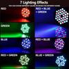 36-Color Sound-Activated Stage Lights for KTV, Bars, Weddings, and Performances - Atmosphere-Enhancing Par Lights