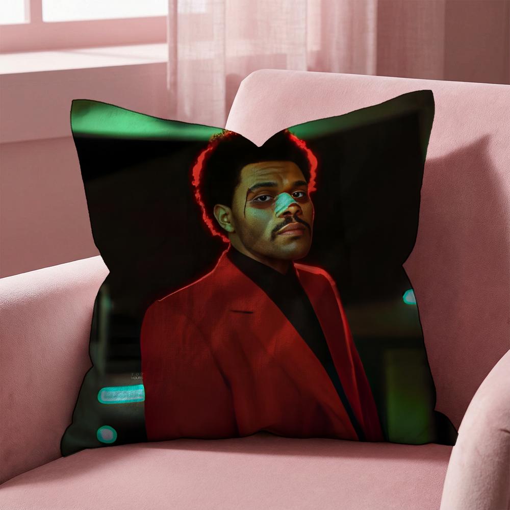 T-The Weeknd SINGER Kissenbezug Mehrzweck-Kissenbezug für Zuhause & Auto - Wendbar, Weich & Langlebig für den täglichen Gebrauch
