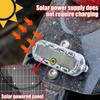 4Pcs Solar Powered LED Warning Light Flashing Mode Motorcycle Tail Lights  Truck