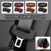 Car Seatbelt Buckle Cover Silicone Anti-scratch Protector Guard For Hyundai N Line I20 I30 Sonata Tucson Azera T Elantra Veloster