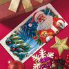 12PCS DIY Xmas Theme Diamond Painting Greeting Card Set Diamond Art Handmade Cards for Birthdays Thanksgiving & Special Occasion