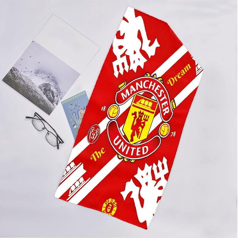 Manchester Football Fashion Beach Towel: Ideal for Summer Adventures Soft, absorbent and quick drying suitable for swimming and bathing