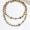 Bohemian Shell Beaded Double Layer Stacked Temperament Necklace Women's Resort Seaside Premium Sense Clavicle Chain