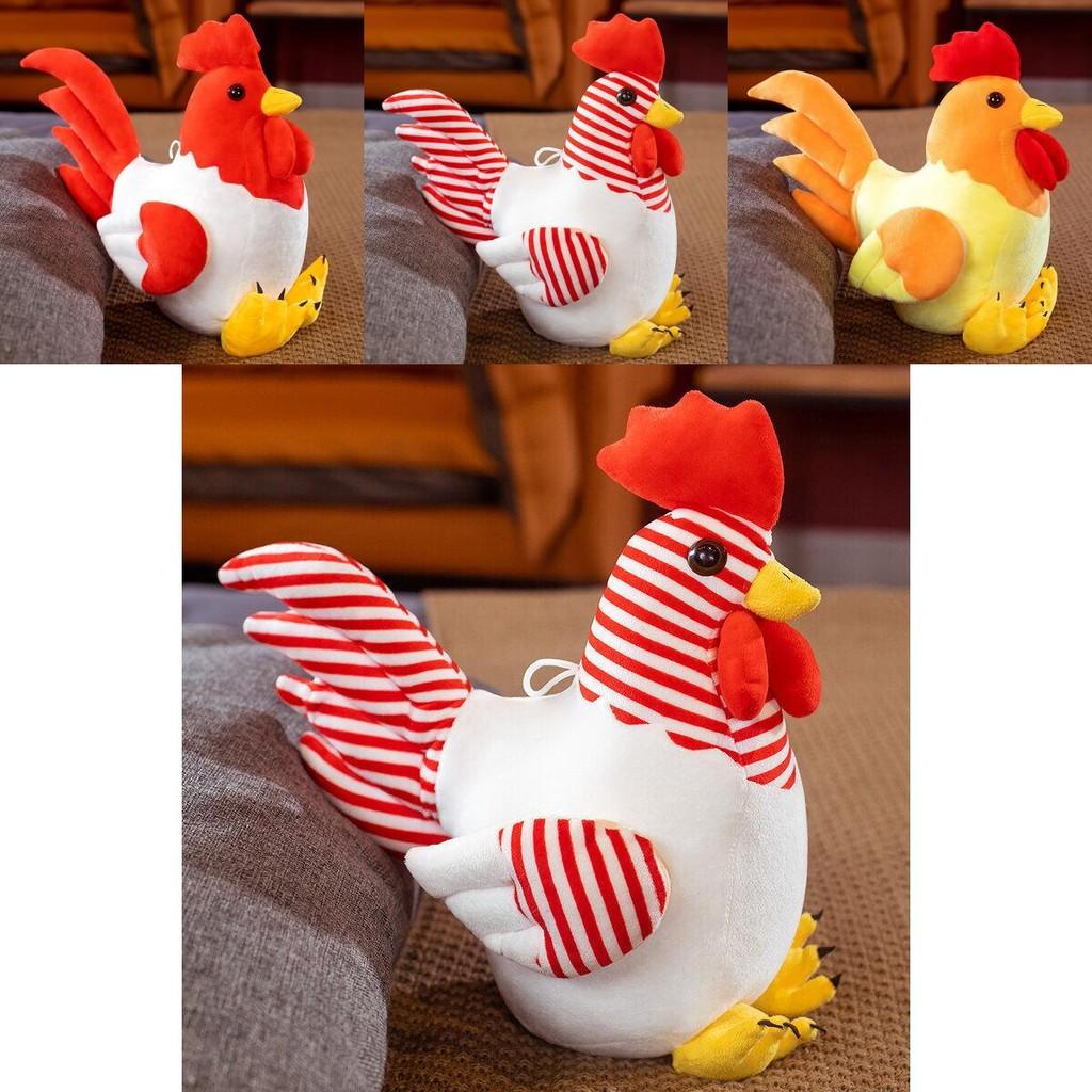 Adorable New Plush Rooster Toy Soft And Cuddly Chicken Doll For Kids And Collectors 30cm To 100cm Sizes Available