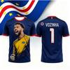 2026 Cabo Verde Vozinha Imprimeu Tricouri de Fotbal Pentru Bărbați Vară Uscare Rapidă Respirabile Sport Manșetă Scurtă Uniformă de Antrenament Fotbal