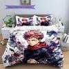 Jujutsu Kaisen Pillowcase & Duvet Cover Set | Jujutsu Kaisen Limited Bedding | Gift for Fans YUN6511
