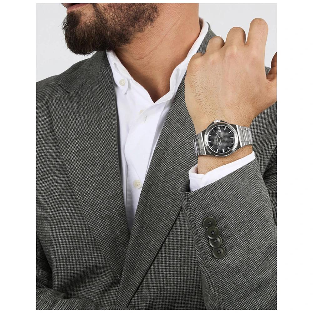 Maserati Velocità Dark gray Stainless steel Men's Quartz watch with date R8853153004