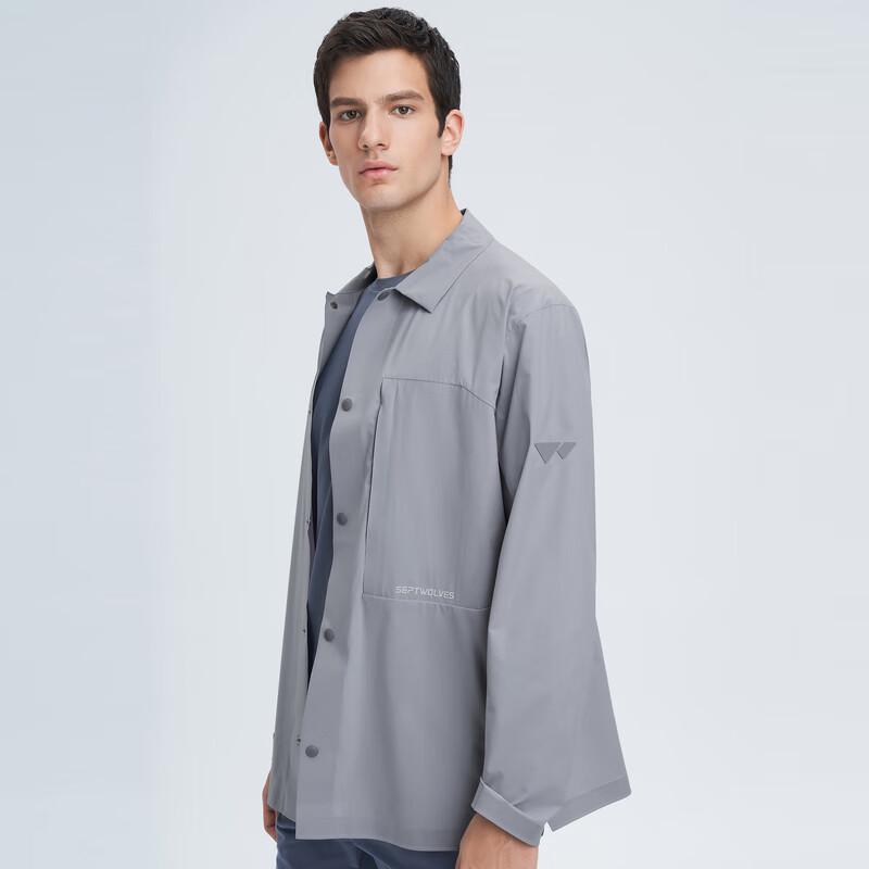 SEPTWOLVES Men's Light Outdoor Lapel Jacket