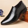 Fashion Brand Designer Slip on Loafer New Pointed Toe Business Casual Shoes for Men Formal Wedding Dress Homecoming Footwear