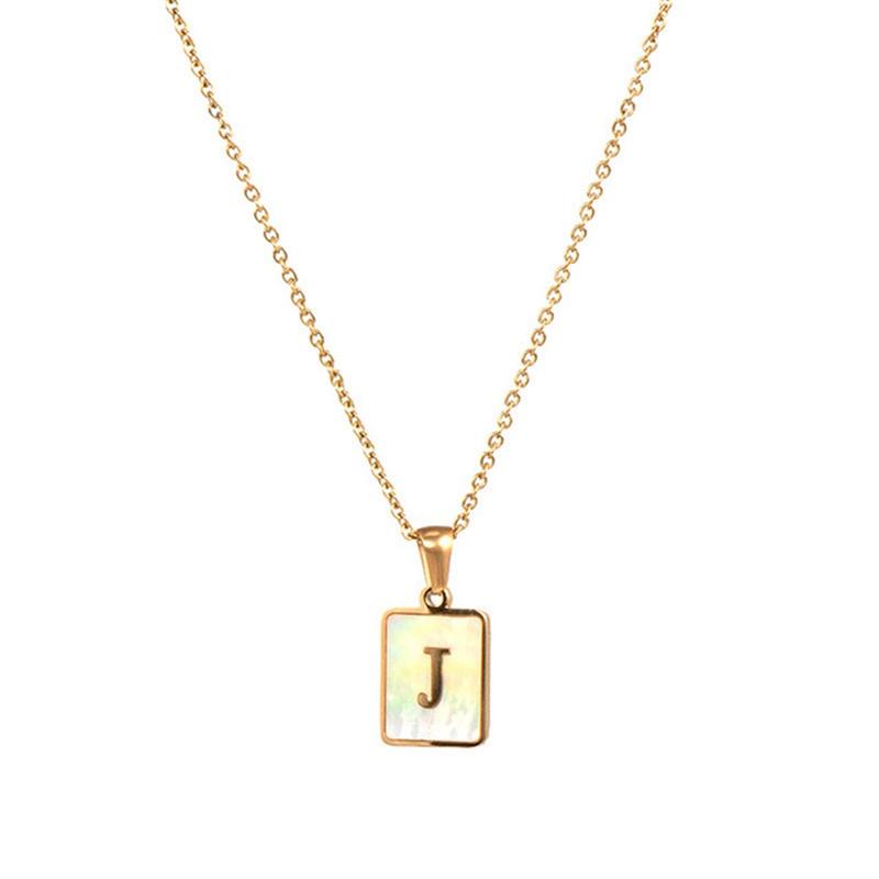 Pendant English Letters Chain Clavicle Necklace The Letter Necklace Accessories Creativity