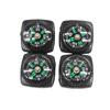 5pcs 20mm Belt Buckle Portable Travel Emergency Compass Survival Navigation Tool  Outdoor Tool