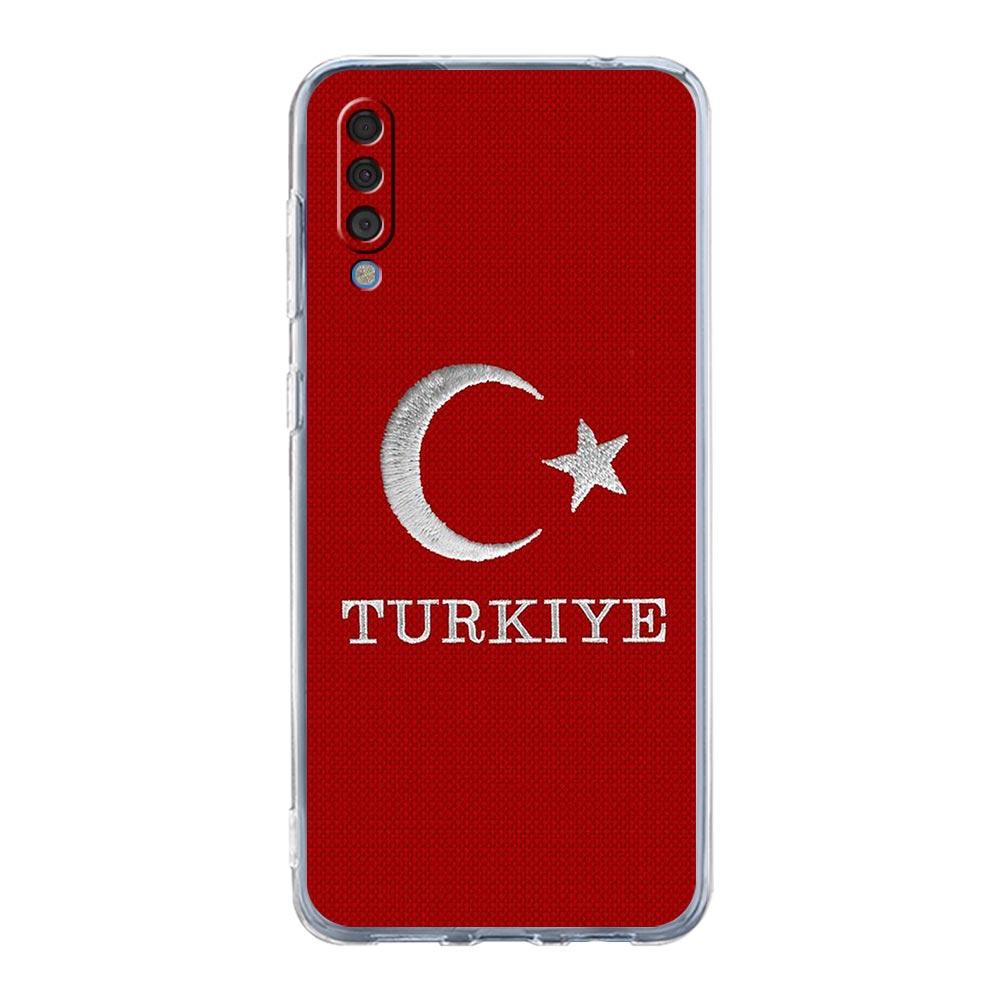Phone Case For Samsung A16 A14 A12 A22 A32 5G A34 A42 A52 A54 A50 A70 A72 A40 A20E A10S A20S A04S A06 Cover Turkey Turkish Flag