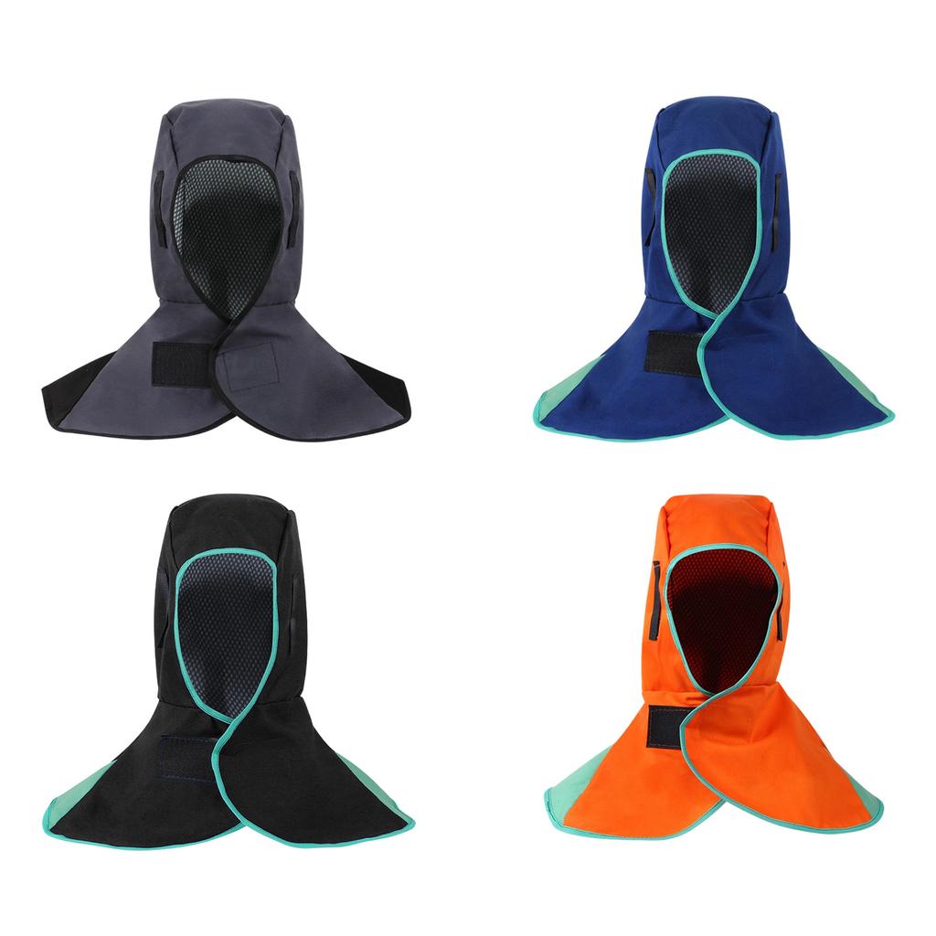 Washable Welding Head Cover Heat Resistant Fabric Protective Cap For Professional Welders And Metalworkers